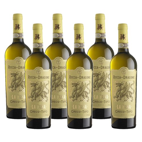 Case of 6 Rocce del Dragone Greco di Tufo 75cl White Wine
